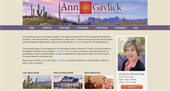 Desktop Screenshot of anngavlick.com